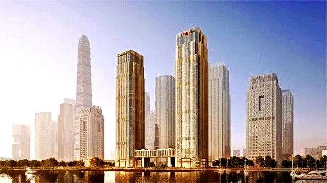 【金威足跡】廣州金融城廣發銀行、中國人壽項目順利供貨